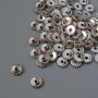 Korálka-vložka, kovové komponenty, průměr 6×1,5 mm, balení 90 ks, 20 g