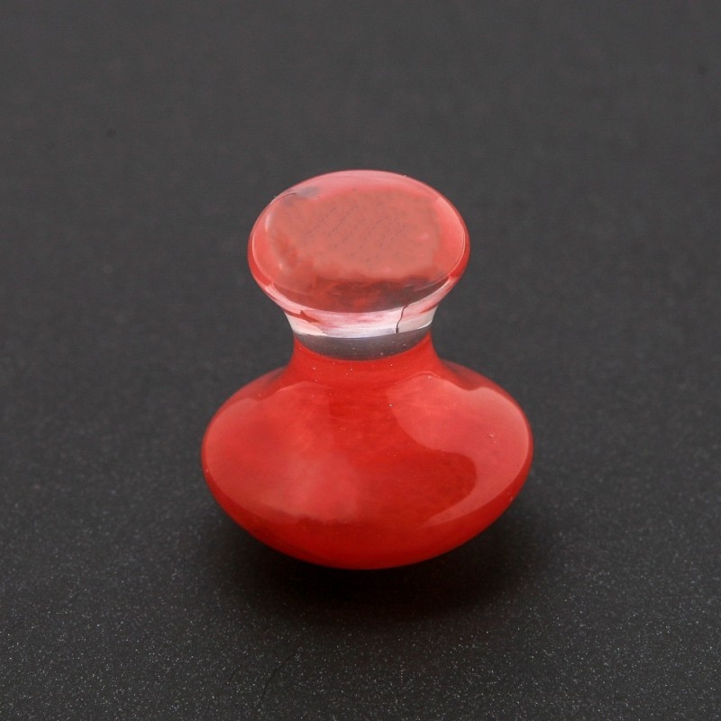 Masážní kámen z přírodního chalcedonu 35×40 mm