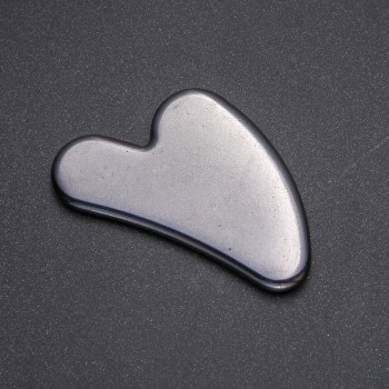 Gua Sha masér z hematitu 80×55 mm +