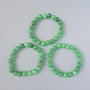 Náramek z chrysoprasu (stlačené) – hladké korálky o průměru 10 mm ±, délka 18 cm ± (elastický)