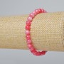 Náramek z turmalínu (umělý) hladká kulička, průměr 6 mm ±, délka 18 cm ± (elastický)