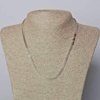 Řetízek Xuping s rhodiovým povlakem, tloušťka 3,5 mm, délka 45 cm