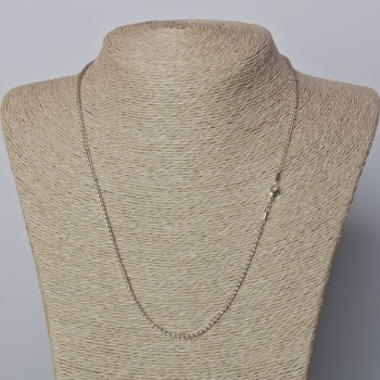 Řetízek Xuping rhodiovaný, tloušťka cca 1,9 mm, délka 50 cm