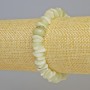 Náramek z jadeitu, přírodní kámen, drobné fragmenty, průměr 10×3 mm ± (elastická gumička), délka 18 cm+