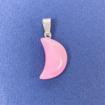 Přívěsek Měsíc z turmalínu (tonované kamení) 11×18×5×28 mm+