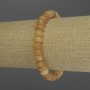 Náramek z citrínu rondel, průměr 8×5 mm, délka 18 cm, elastický