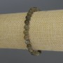 Náramek z labradoritu – hladké kuličky, průměr 6 mm, délka 18 cm, na elastické šňůrce