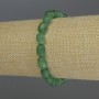 Náramek z chrysoprazu, facetovaný, průměr 8–10×7 mm, délka 18 cm, elastický