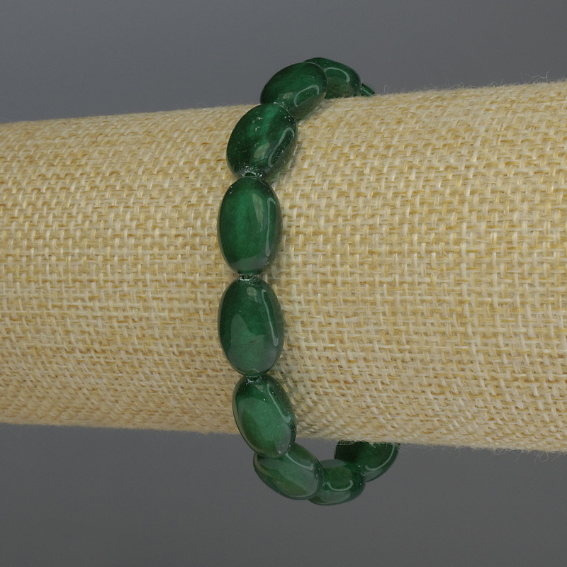 Náramek z chrysoprusu oválný, rozměr 13×9 mm, délka 18 cm, elastický