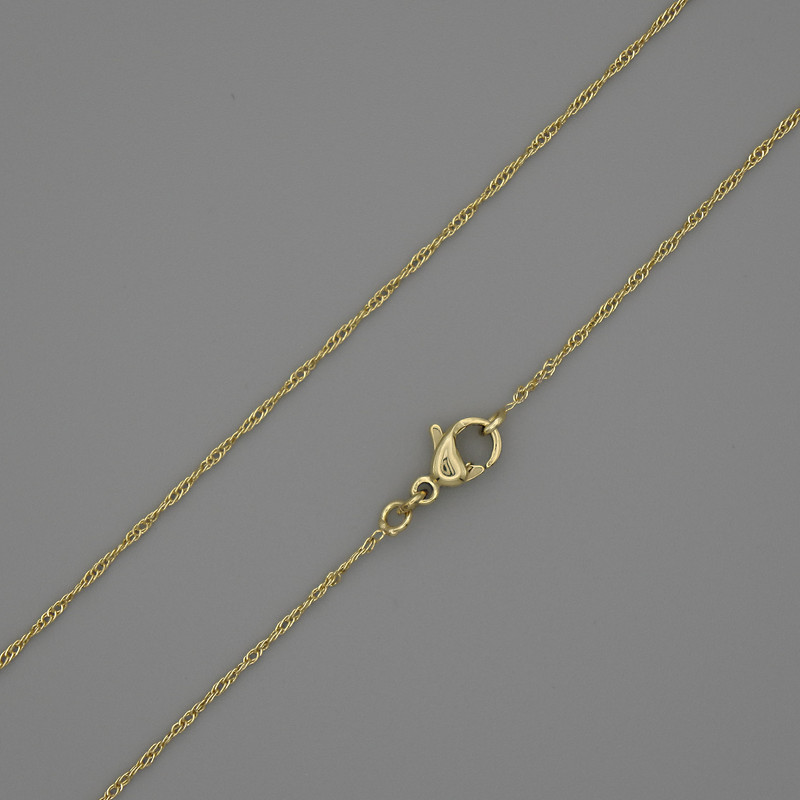 Řetínek Xuping pozlacený 18K, tloušťka 0,5 mm, délka 48 cm