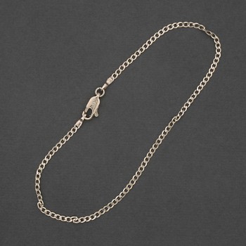 Náramek Xuping rhodiový, délka 20 cm, tloušťka 2,2 mm+