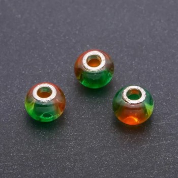 Korálek Pandora plastový, rozměr 15×12 mm, díra 4,5 mm, balení 6 ks