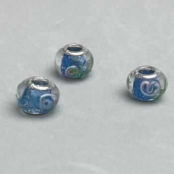 Korálek Pandora plastový, průměr 14×10 mm, průměr dírky 4,5 mm, balení 6 ks
