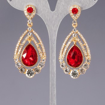 Náušnice se krystaly «lustry» «šandeliéry» «Entourage»