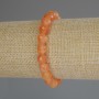 Náramek z nefritu Mashan, brusované kuličky 8 mm, délka 18 cm (elastický)