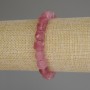 Náramek z turmalínu – broušené kostky 8×8 mm, délka 18 cm (elastický)