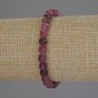 Náramek z turmalínu – brusované korálky o průměru cca 6 mm, délka 18 cm (elastický)