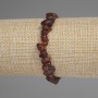 Náramek z karneolu «Drobné kousky» 18 cm