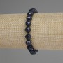 Náramek z aventurínu „Noční Káhira“ brusovaná kulička, průměr 8 mm, délka cca 18 cm, pružný
