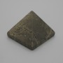Pyramida z přírodního pyritu, délka 30×30 mm, šířka 25 mm