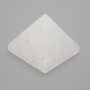 Pyramida – suvenýr z přírodního kamene bergkristalu, délka 38×38 mm, šířka 33 mm