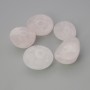 Suvenýrový přírodní kámen Růžový křemen – hlazené kamínky ~ rozměry 20-23 × 17-20 × 12-14 mm (+-) balení 100 g (cena za 100 g)