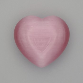 Suvenýrní kámen Srdce kočičího oka 38×40×20 mm+