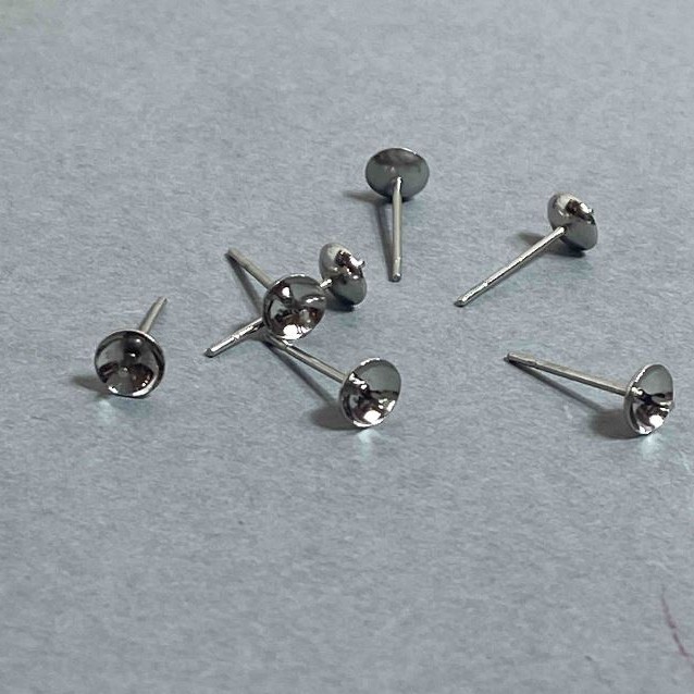 Háčky na náušnice 15×5 mm ± balení 30 ks