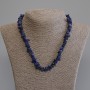 Náhrdelník z lazuritu – drobné fragmenty, délka 50 cm