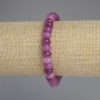 Náramek z turmalínu ve tvaru rondelů, průměr 8×5 mm, délka 18 cm
