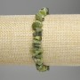 Náramek z jadeitu – drobné úlomky, průměr 5–12×2–5 mm, délka 18 cm, elastický