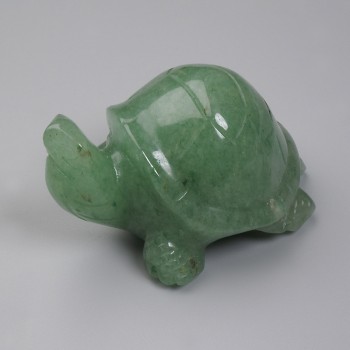 Suvenýrská soška želvy z nefritu 55×35×27 mm+