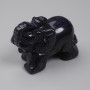 Suvenýrová soška Slon z aventurinu Noční Káhira 55×35×26 mm+