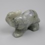 Suvenýrová soška Slon z labradoritu 55×35×26 mm+