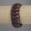 Sleva! Náramek z jaspisu – článkové, průměr 25×10 mm ±, délka 18 cm ±, elastický