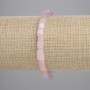 Náramek z morganitu ve tvaru kostek, průměr 5 mm, délka 18 cm, pružný