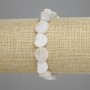 Náramek z adularitu – galetky, průměr 11–12 × 10–12 mm, délka 18 cm ±, elastický
