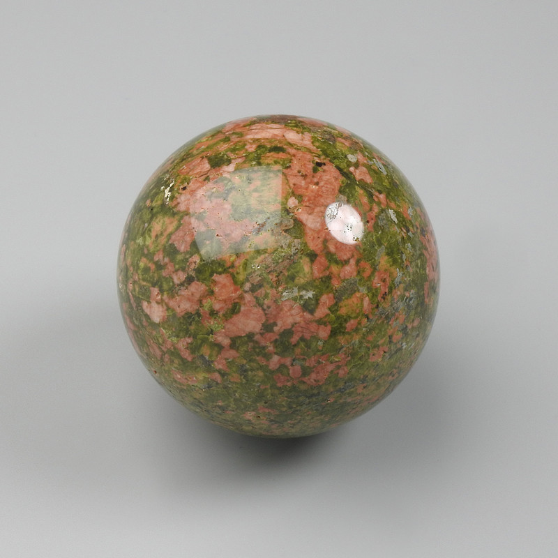 Koule z heliotropu, přírodní, 40–50 mm