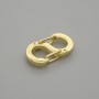 Kování zapínání Zámek 16×8,5 mm +- zlatý kov