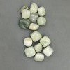 Suvenýr přírodní kámen Jadeit broušený 22×19 mm (+-) balení 179 g