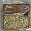 Žluté štrasové kamínky, průměr 2 mm, balení cca 30 g (±)