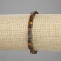 Náramek z tygřího oka – kostky, průměr 5×5 mm, délka 18 cm, elastický