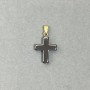 Přívěšek z hematitu ve tvaru kříže 25×14 mm+
