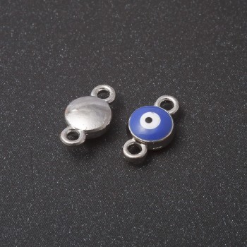 Kulatý závěsný konektor 'Oko' 1,5 cm, balení 10 ks