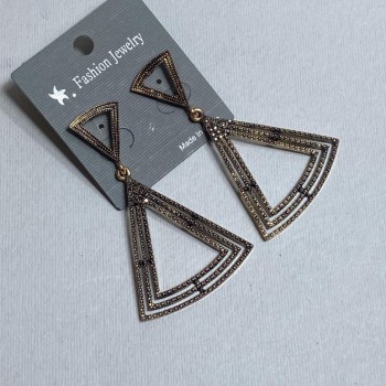 Dlouhé večerní náušnice, délka 6,5 cm