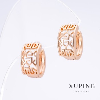 Náušnice Xuping pozlacení 18K bez kamenů
