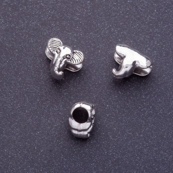 Korálek Pandora Slon 10×12 mm, díra 4,5 mm, balení 20 g ± 11 ks