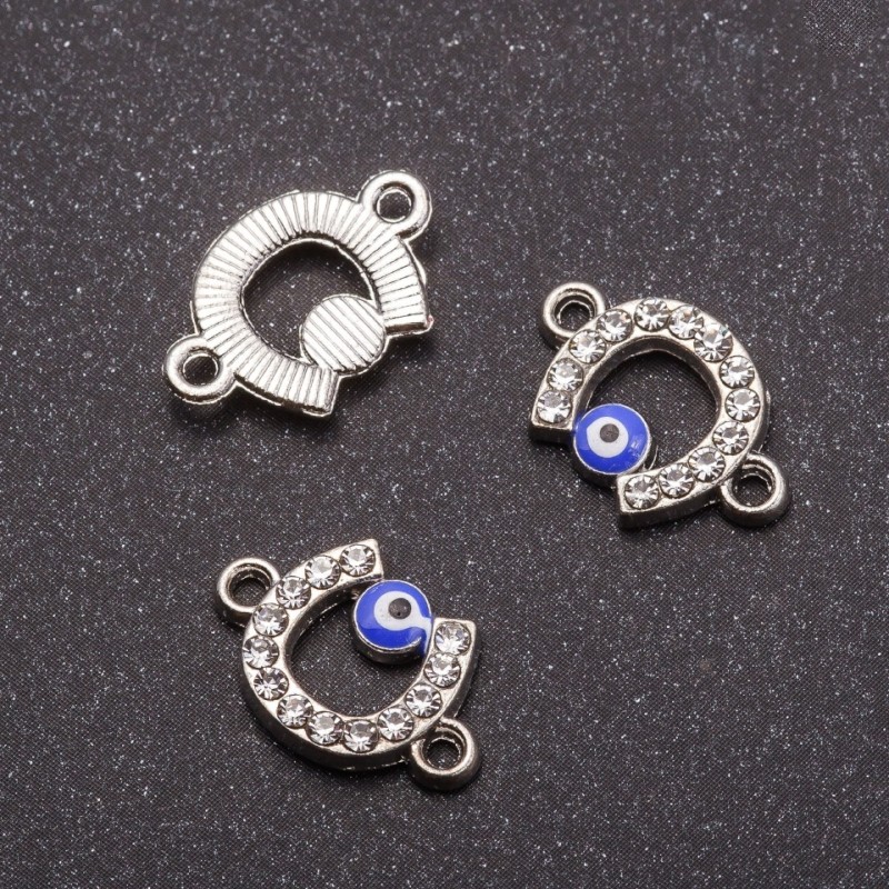 Konektor ve tvaru podkovy 17×11 mm, balení 3 ks