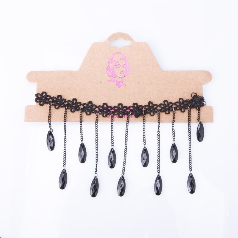 Choker na šíji 'Benátky' kapky