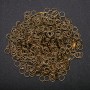 Spojovací kroužky, průměr 6,5 mm, balení 30 g, barva bronzová